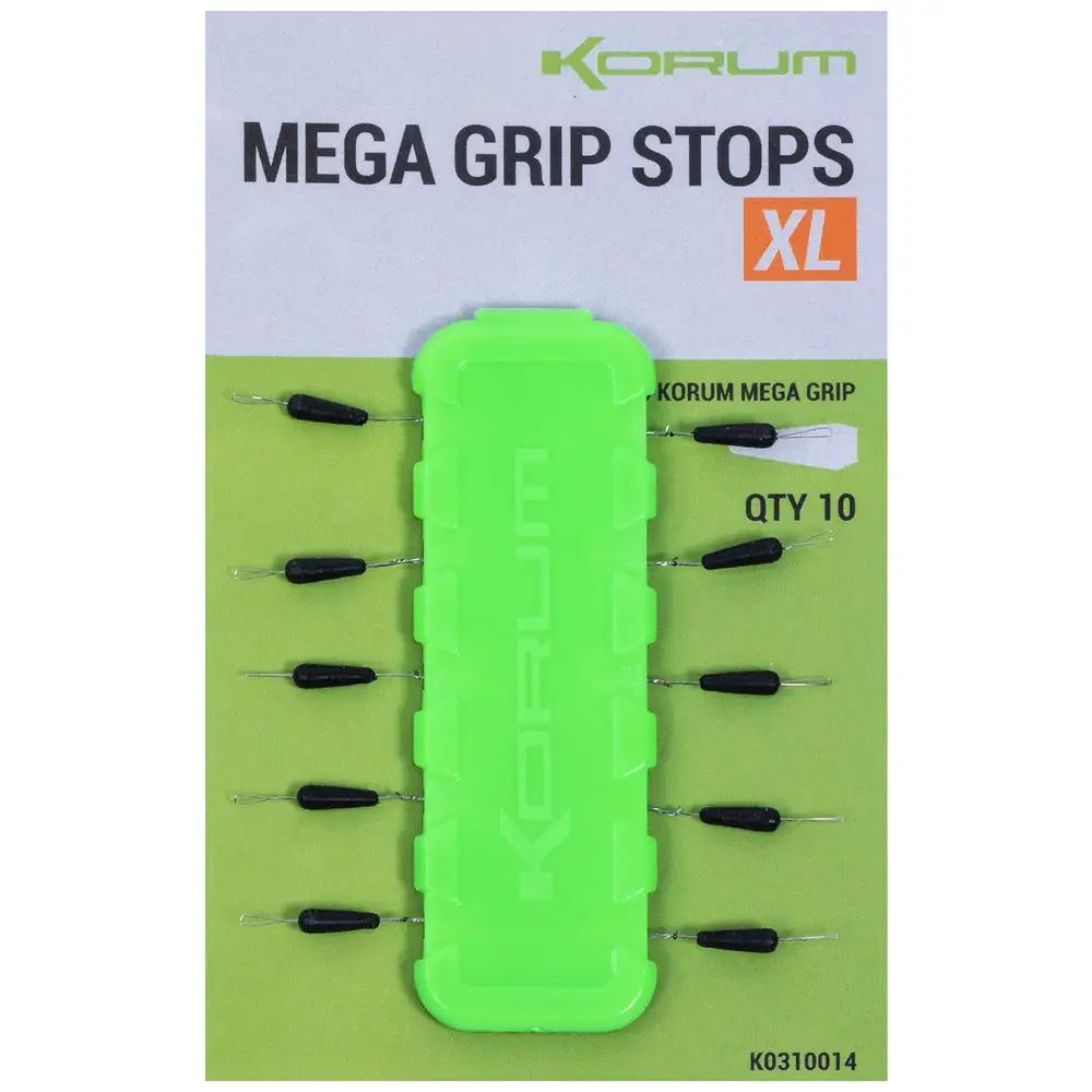 Korum Mega Grip Stop, XL Schnurstopper – Bild 2